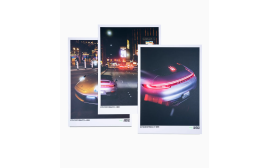 Porsche AHEAD Southwest poster set No. 4 – Limited Edition